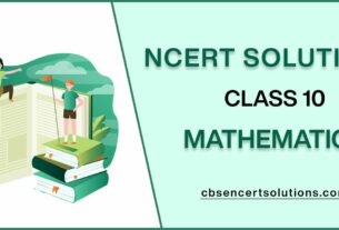 NCERT Solutions class 10 Mathematics