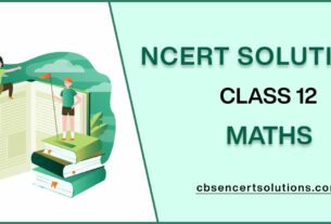 NCERT Solutions class 12 Maths