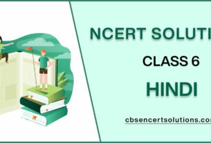 NCERT Solutions class 6 Hindi