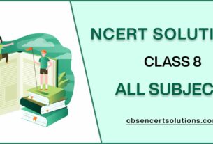 NCERT Solutions class 8 all subjects