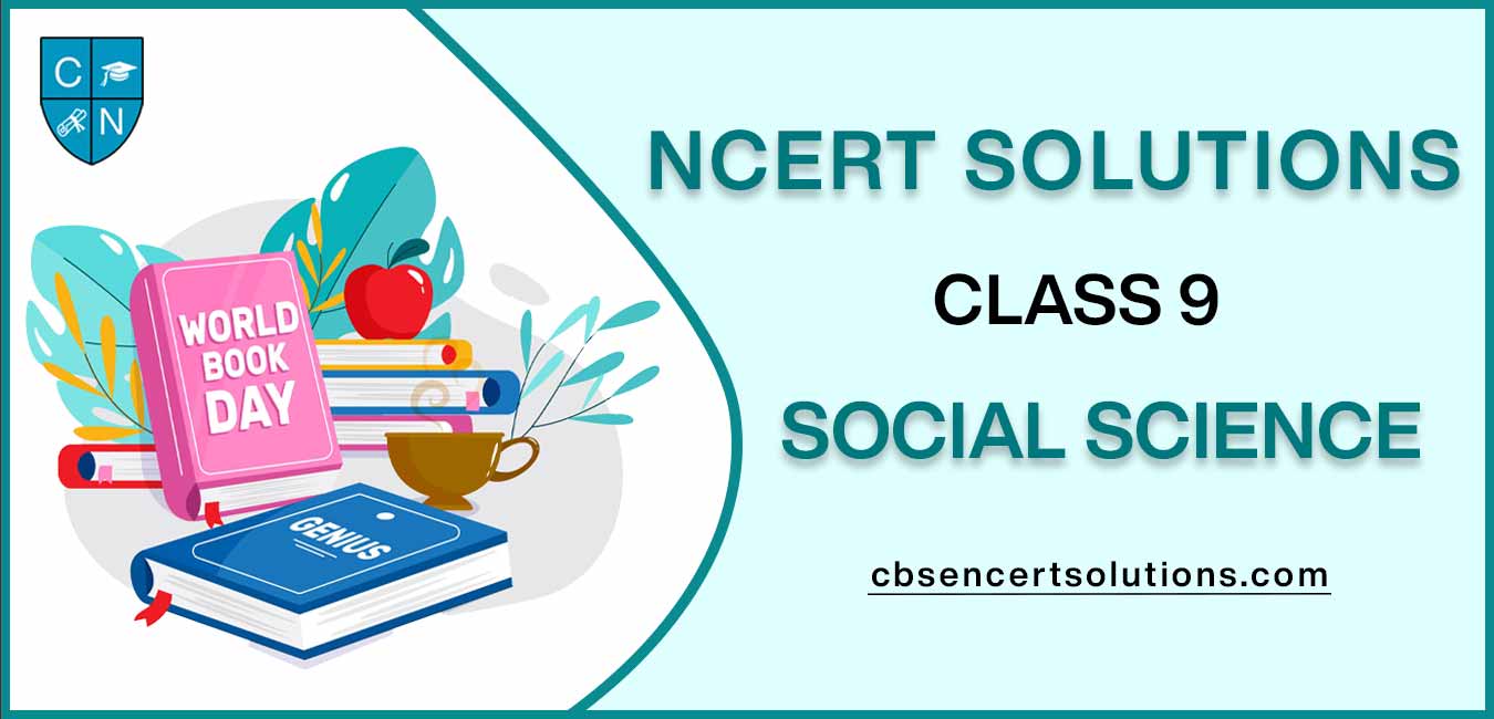 NCERT Solutions class 9 Social Science