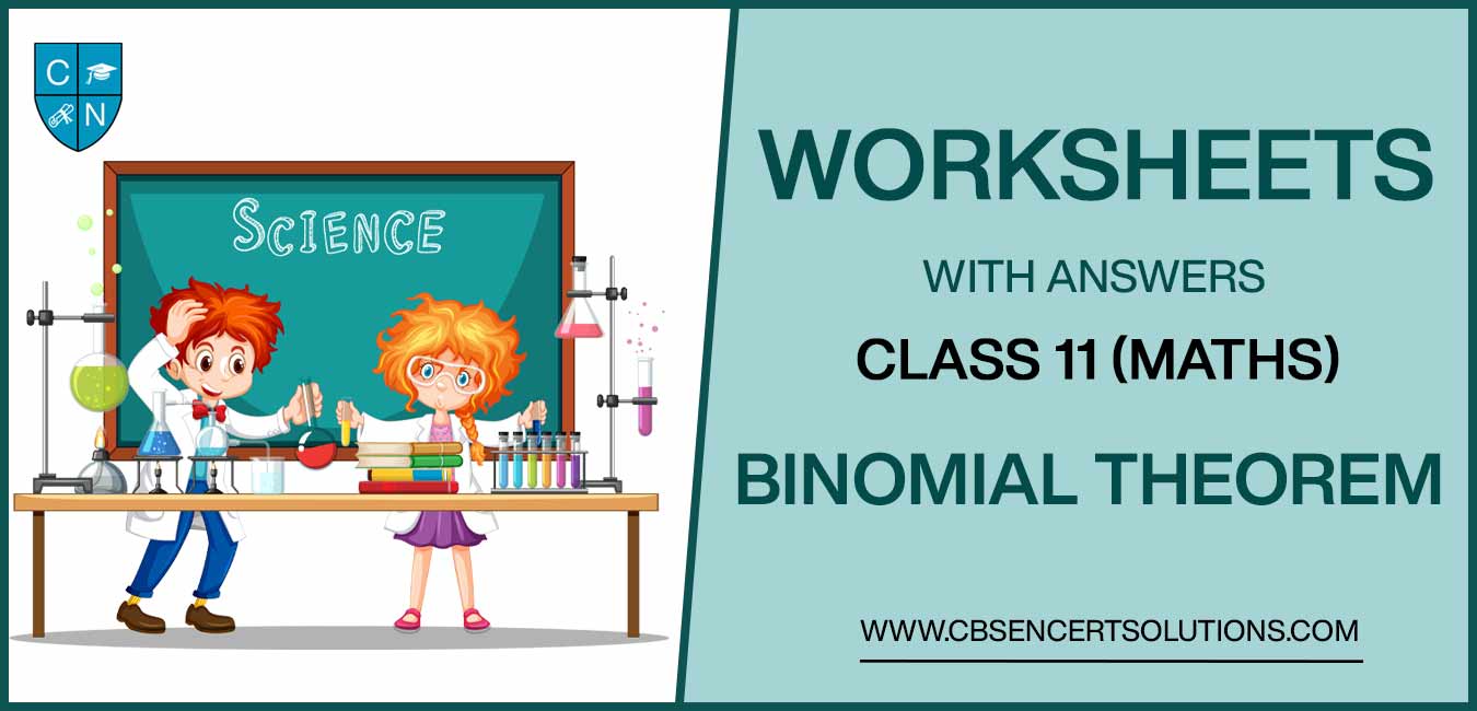 Class 11 Mathematics Binomial Theorem Worksheets