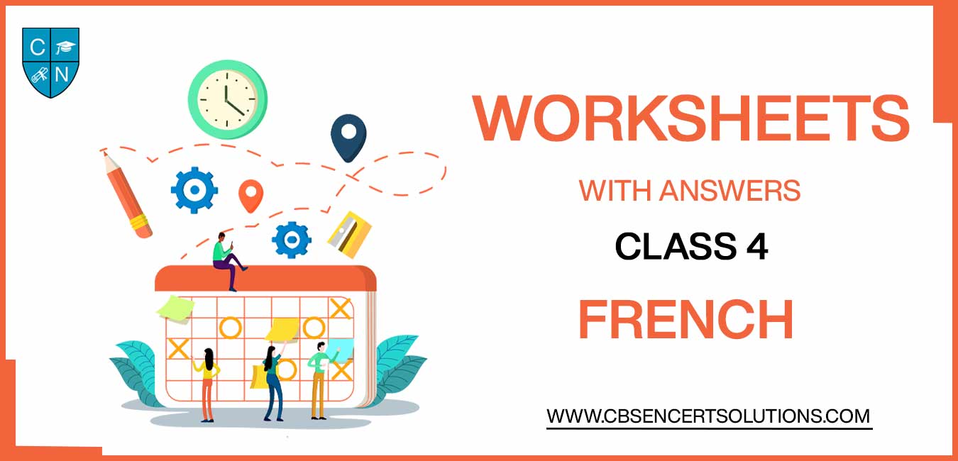 class 4 french worksheets download pdf with solutions