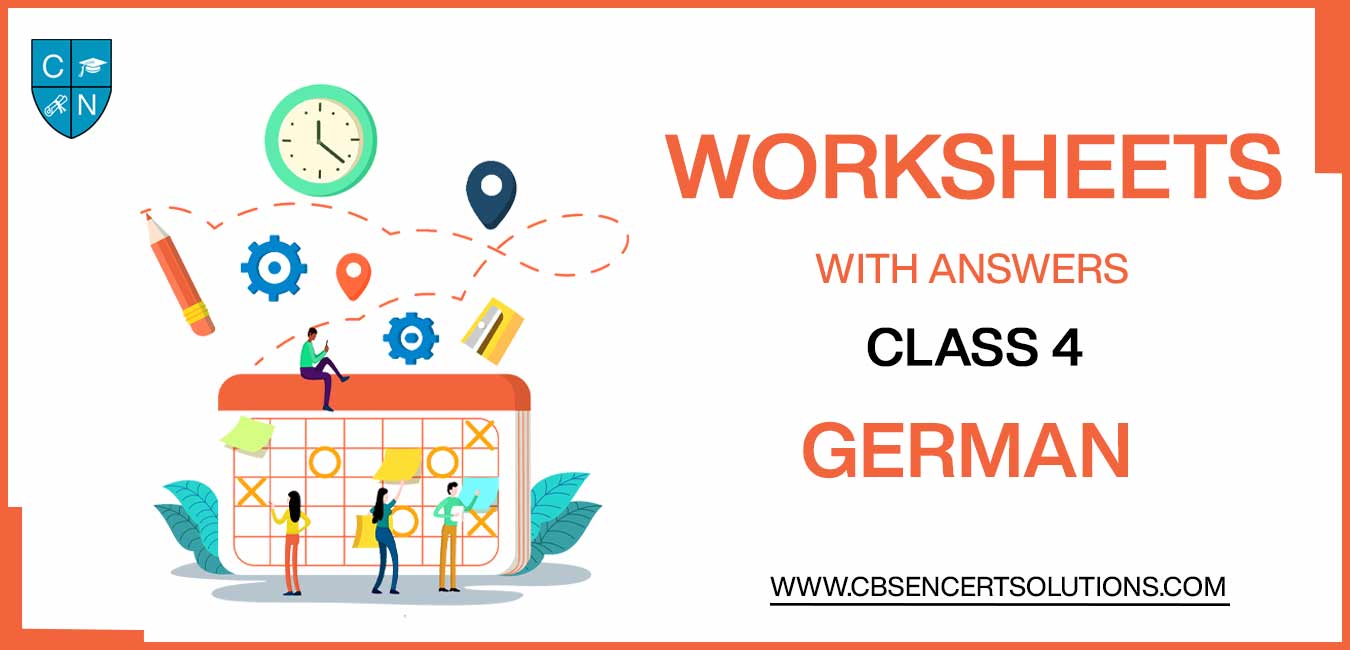 Class 4 German Worksheets