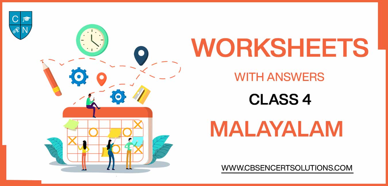 Class 4 Malayalam Worksheets
