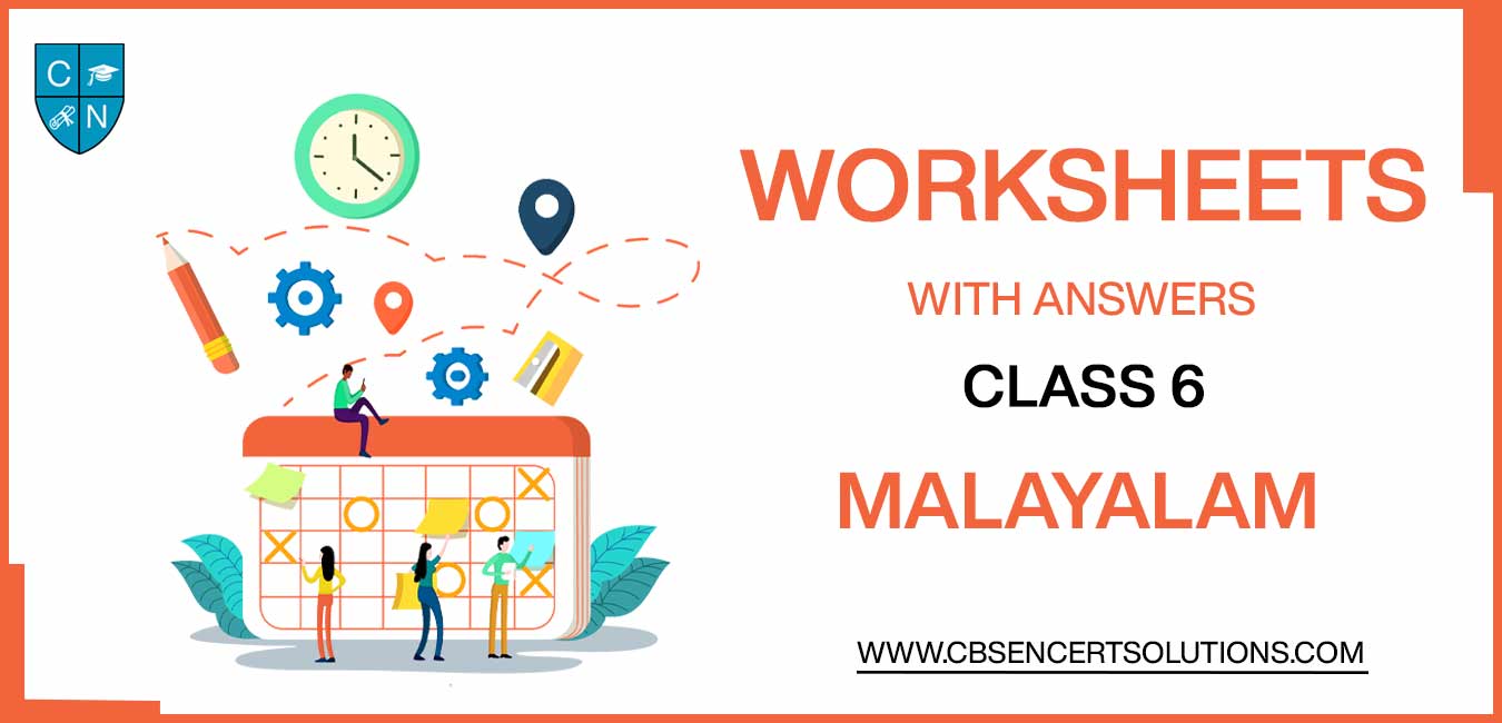 Class 6 Malayalam Worksheets