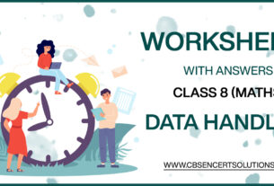 Class 8 Mathematics Data Handling Worksheets