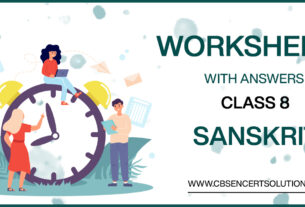 Class 8 Sanskrit Worksheets