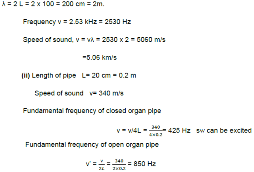 Waves Class 11 Physics Notes And Questions