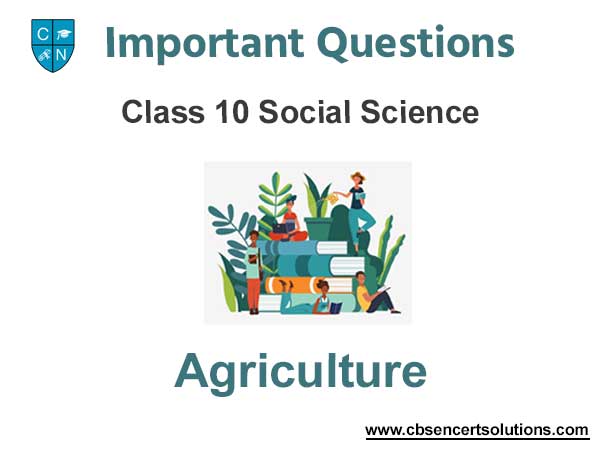 Case Study Questions Chapter 4 Agriculture