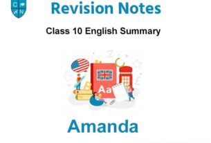 Amanda Class 10 English