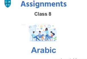 Class 8 Arabic Assignments