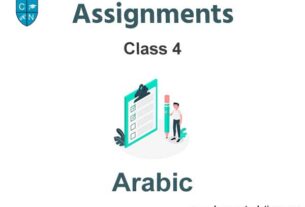 Class 4 Arabic Assignments