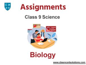 biology assignment for class 9 pdf