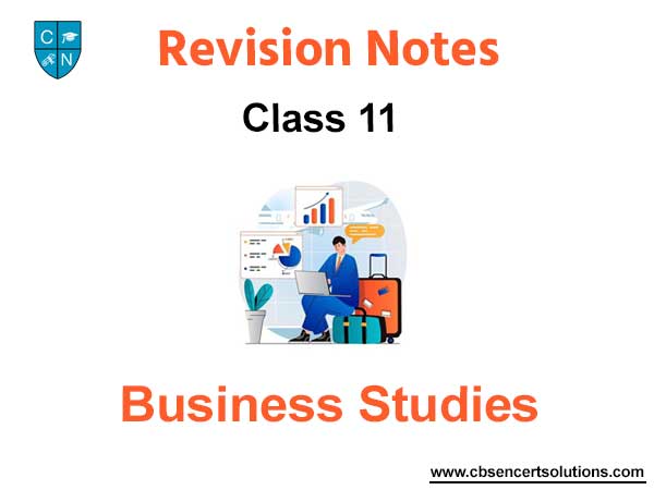 Class 11 Business Studies Notes