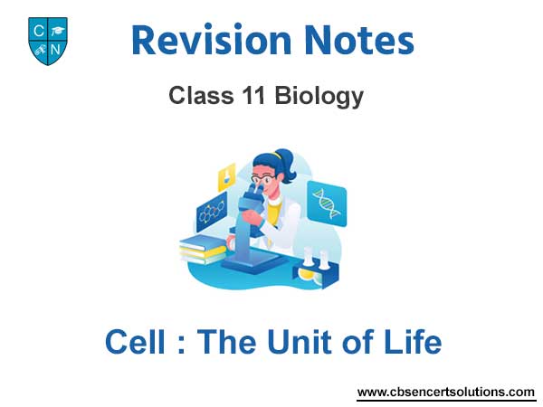 Cell The Unit of Life Class 11 Biology
