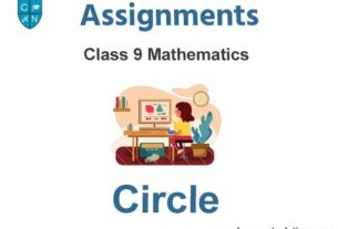 Class 9 Mathematics Circle Assignments