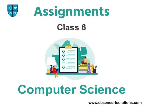 computer practical assignment for class 6