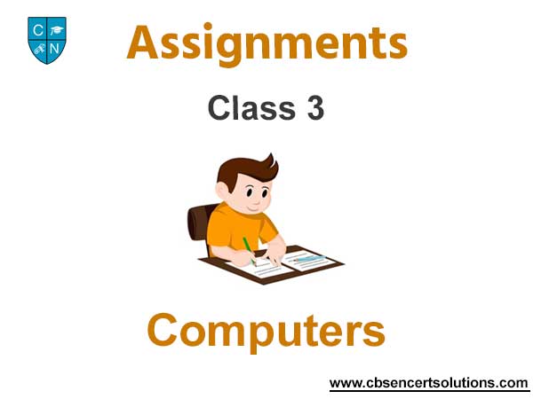 Class 3 Computers Assignments