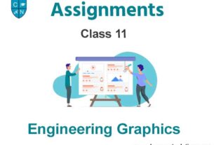 Class 11 Engineering Graphics Assignments