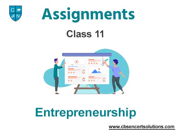 entrepreneurship course assignments