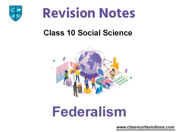 Federalism Class 10 Social Science