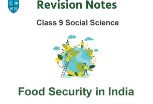 Food Security in India Class 9 Notes