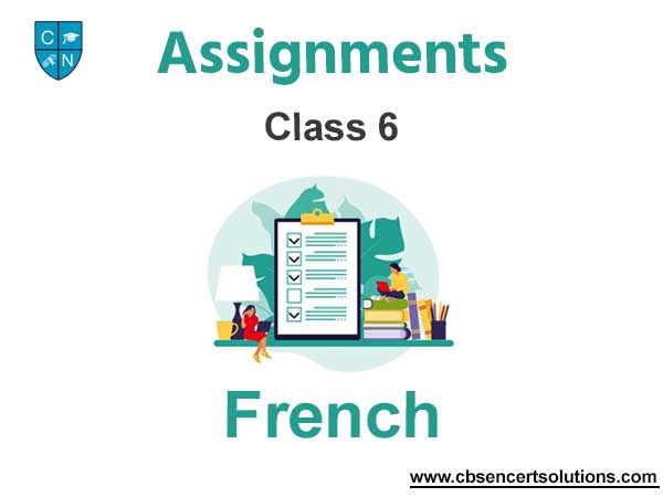 what does assignment means in french