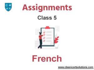 assignment by in french