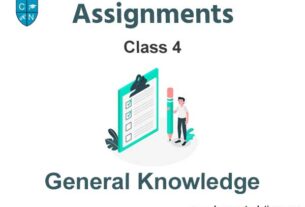 Class 4 General Knowledge Assignments