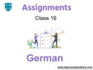 assignments on german