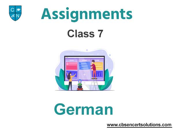 Class 7 German Assignments