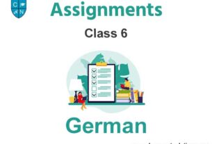 Class 6 German Assignments
