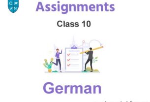 Class 10 German Assignments