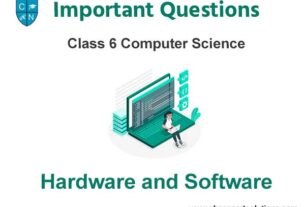 Hardware and Software Class 6 Computer Science Important Questions