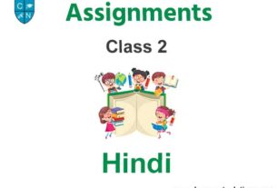 Class 2 Hindi Assignments