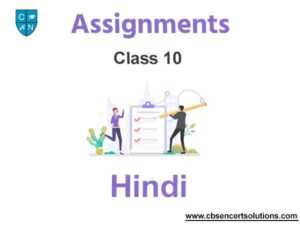 assignment 3 class 10 hindi