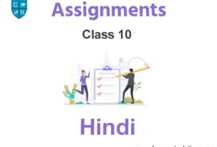 Class 10 Hindi Assignments
