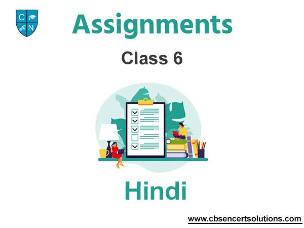 Class 6 Hindi Assignments
