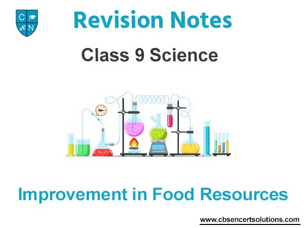 Improvement in Food Resources Class 9 notes