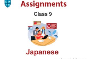 Class 9 Japanese Assignments