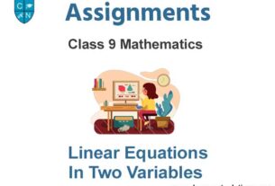 Class 9 Mathematics Linear Equations In Two Variables Assignments