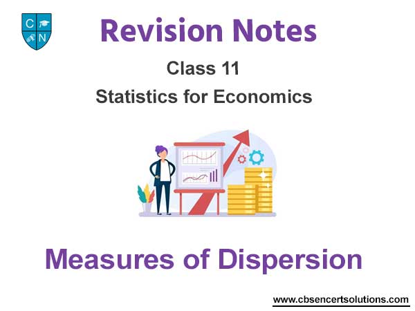 Measures of Dispersion Class 11 Statistics