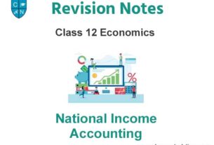 National Income Accounting Class 12 Economics