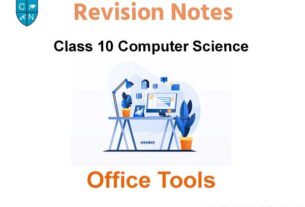 Office Tools Class 10 Computer Science