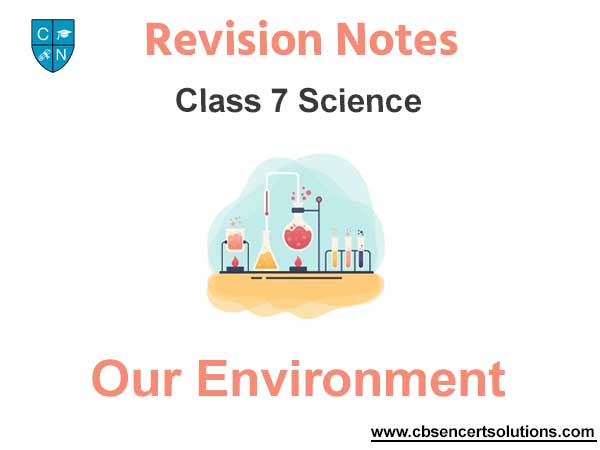 Our Environment Class 7 Science