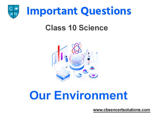 Case Study Chapter 15 Our Environment