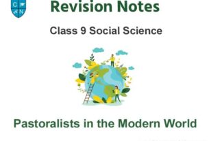 Pastoralists in the Modern World Class 9 Notes