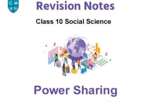 Power Sharing Class 10 Social Science