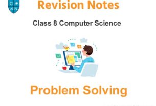 Problem Solving Class 8 Computer Science